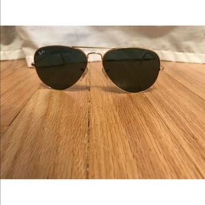 Ray Ban 58mm Aviator Classic Gold Frame